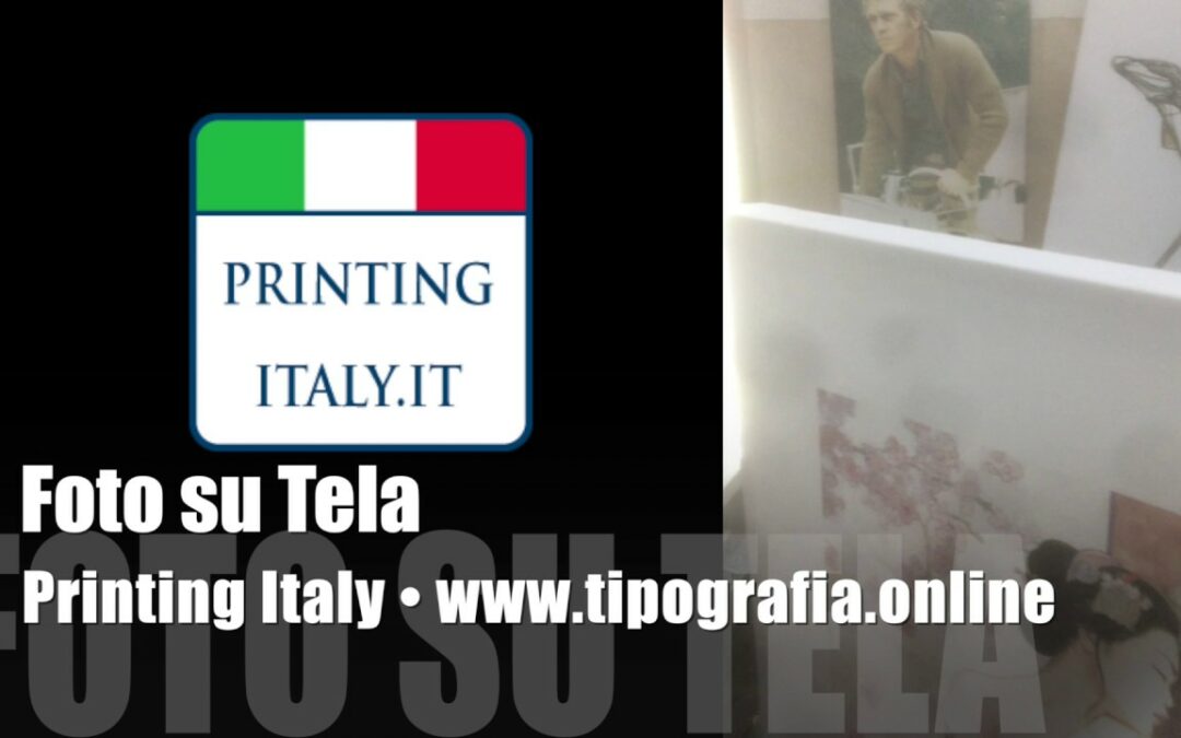 Centro Stampa Tipografia Roma Printing Italy Foto su Tela
